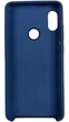 Чехол Soft Case на Xiaomi Redmi Note 5 Pro синий - изображение 2