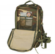 Рюкзак тактичний Dominator Warrior TAC Laser 36L Woodland Camouflage DMR-WR36L-WDL-T - изображение 4