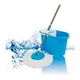Швабра-лентяйка с турбо отжимом и ведром SmartUS Spin MOP 360° с круглой насадкой - изображение 7