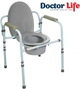 Стул туалетный Doctor Life складной премиум (10595A) - изображение 4