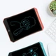 Графический планшет цветной для рисования со стилусом детский беспроводной LCD 8.5 дюймов Black-Pink (GP85P) - изображение 6