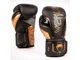 Рукавички тренувальні VENUM Elite Evo Boxing Gloves 10 унцій чорний/золотий (5271) - зображення 3