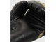 Рукавички боксерські VENUM Impact Boxing Gloves 10 унцій чорний/золотий (4152) - зображення 5