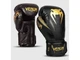Рукавички боксерські VENUM Impact Boxing Gloves 10 унцій чорний/золотий (4152) - зображення 2