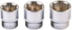 Набор насадок торцевых Mastertool CrV 1/4" - 1/2" трещотка 72Т кейс 72 шт (78-5072) - изображение 2