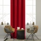 Штора Vipro Group Decora 140 х 250 см на тесьме (404-12) красная - изображение 3