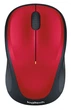 Мышь беспроводная Logitech M235 Red для ноутбука Черно-красный (146063) - изображение 1
