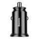 Автомобильное зарядное устройство Baseus Circular Plastic A+A 30W Dual QC3.0 Черный (CCALL-YD01) - изображение 4