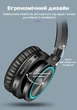 Беспроводные Bluetooth наушники Picun B12 с функцией плеера и RGB подсветкой Black - изображение 3