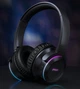 Беспроводные Bluetooth наушники Picun B9 с функцией плеера и RGB подсветкой White - зображення 9
