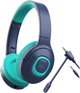 Дитячі дротові навушники Picun Q5 Dark Cyan - зображення 2