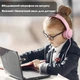 Провідні дитячі навушники з мікрофоном Picun Q2 Pink - зображення 7