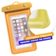 Водонепроницаемый чехол Waterproof Matte 7" Clear Orange (27777) - изображение 2