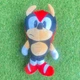 Мягкая игрушка плюшевая Sunti Супер Соник - Ежик Шедоу с рошками 25см Super Sonic Plush - изображение 2