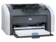 Принтер HP LJ 1012 / Лазерная монохромная печать / 1200x600 dpi / A4 / 14 стр. мин / USB 2.0 / Кабель б/в - зображення 1