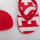 Шлепанцы Diesel SA-Briian Flame Scarlet/White 46 - изображение 4