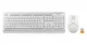 Комплект (клавиатура, мышь) беспроводной A4Tech FG1012 White USB - изображение 1