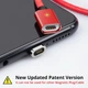 Кабель зарядний магнітний Micro USB Fonken 2.4 A в прогумованій оболонці 1 м White (YM0432) - зображення 3
