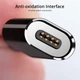 Кабель зарядний магнітний Micro USB Fonken 2.4 A в прогумованій оболонці 1 м White (YM0432) - зображення 8