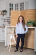Брюки SmileTime Angel со стрелками рост 128 см синие (SF11-03-2) - изображение 8