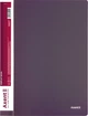 Папка пластиковая Axent A4 80 файлов сливовая (1280-11-A) - изображение 1
