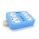 Мережевий фільтр Voltronic ТВ-Т15-Blue 2 м, 4 розетки, 10А - зображення 1