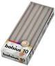 Свеча коническая серая Bolsius 24,5 см 10 шт (s30-070Б) - изображение 1