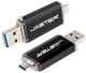USB Флеш накопичувач JASTER 16GB + Type-C 2.0 Black (17626) - зображення 3