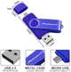 USB Флеш накопичувач MicroData 32GB + micro USB 2.0 Blue (10660) - зображення 2