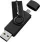 USB Флеш накопичувач MicroData 32GB + micro USB 2.0 Black (19140) - зображення 1