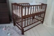 Кровать детская Baby Comfort Малюк с маятником орех темный - изображение 1