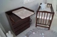 Кровать детская Baby Comfort Малюк с маятником орех темный - изображение 8
