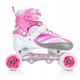 Коньки роликовые SportVida 4 в 1 SV-LG0010 Size 31-34 White/Pink 32-34 (1647674210) - изображение 4