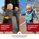 Вожжи/ходунки/поводок для детей 2в1 с двумя типами креплений/регулируемыми ремнями/жесткой ручкой BABYKLI зеленая собачка (BW-21322) - изображение 6