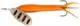 Блесна Savage Gear Flying Eel Spinner #3 23.0g 04-Fluo Orange Gold - изображение 1