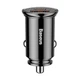 Автомобільний зарядний пристрій Baseus Circular Plastic PPS 1USB + 1 Type-C, 5A, QC 3.0, 30W | (CCYS-D01) - зображення 2