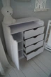 Пеленальний комод Baby Comfort Basic 4+1 білий - зображення 3