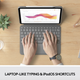 Обкладинка-клавіатура Logitech Combo Touch Keyboard Case для iPad Air 4 10.9" Oxford Gray (920-010260) - зображення 5