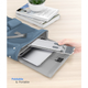 Подставка для ноутбука Nulaxy Aluminum Laptop Portable Stand Silver (C4-01) - изображение 4
