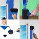 Комплект валиков Paint Roller Pro Универсальный с резервуаром для покраски различных поверхностей Синий (740 V) - изображение 8