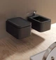 Унітаз підвісний Goclean® (безободковий) Flaminia Nile з сидінням Soft Close, колір - Black Matt (NL118G+NLCW03 Black Matt) - зображення 2
