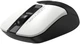 Мышь беспроводная A4Tech FG12 Black/White USB - изображение 3