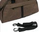 Сумка дорожная Wallaby 213 25х43 коричневая S213002 - изображение 6