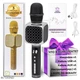 Бездротовий мікрофон для караоке Bluetooth Magic Karaoke YS-69 Silver з динаміками 3Вт + 3Вт Фонограма Зміна голосу та Відлуння – дитячий або дорослий - зображення 11