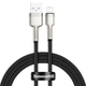 Кабель Baseus Cafule Metal Data Cable USB to Lightning Black 2м (CALJK-B01) - изображение 1