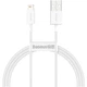 Кабель Baseus Superior Series Fast Charging Data Cable USB to Lightning White 1м (CALYS-A02) - изображение 1