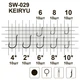 Крючки MiniMax Keiryu SW-029 №4 10шт - изображение 2