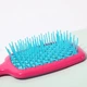 Расческа для волос Super Hair Brush Розовая с голубым - изображение 2