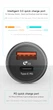 Автомобильное зарядное устройство Baseus Small Screw QC3.0 36W USB + Type-C PD Черный - изображение 9