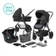 Универсальная коляска 3 в 1 Kinderkraft Xmoov Black (KKWXMOVBLK3000) - зображення 1